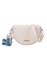 HAMPTON HANDBAG TULIP HANDLE GRAB BAG WHITE