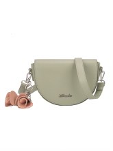 HAMPTON HANDBAG TULIP MOON CROSSBODY BAG GREEN