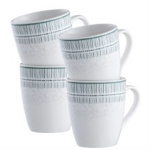 Belleek Vigo Mugs Set of 4