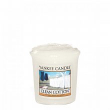 Yankee Candle Votive Candle Clean Cotton