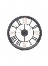Grange Living Wall Clock Black 38cm Roman Numerals
