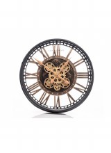 Wall Clock Mechanical Gears 51cm