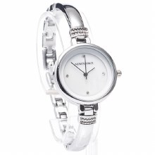 Newgrange Living Watch Silver Diamonte Bangle