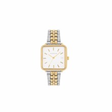 Tipperary Crystal Watch Square Face Silver Gold