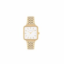 Tipperary Crystal Watch Square Face White & Gold