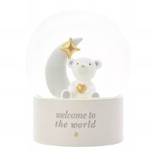 Bambino Water Globe 'Welcome to World'