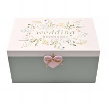 Love Story Wedding Keepsake Box