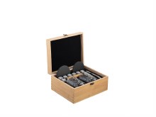 Galway Crystal Whiskey Renmore Bamboo Box Set