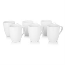 Newbridge Silverware White Mugs Set of 6