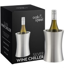 Oak & Steel Wine Cooler