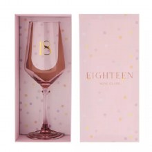 Wine Glass 18th Birthday