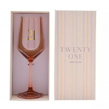 Wine Glass 21st Birthday