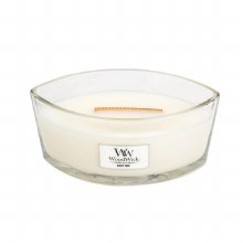 WoodWick Candles Ellipse White Teak