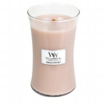 WoodWick Candles Large Jar Sea Salt & Vanill