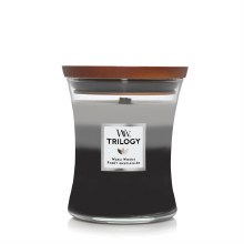WoodWick Candle Medium Jar Tri Warm Woods