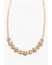 Newgrange Living Yellow Gold Diamond Cluster Pendant