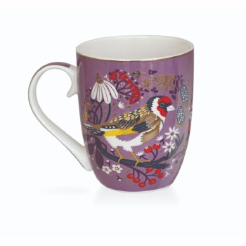 Tipperary Crystal Birdy Mug- Goldfinch