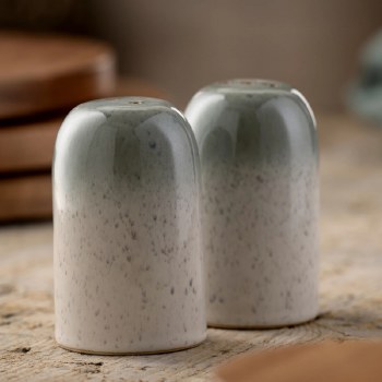 Belleek Tivoli Salt &amp; Pepper
