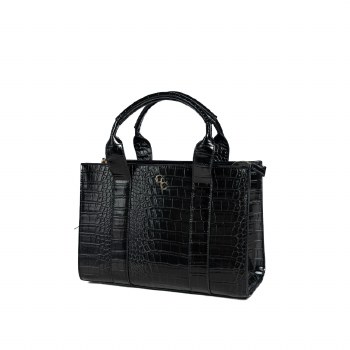 Galway Crystal Tote Med Black GTX166