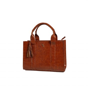 Galway Crystal Tote Med Tan GTX168