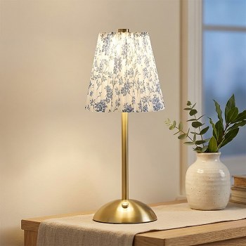 Touch Lamp LED Dusky Floral