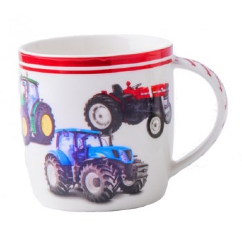 Tractors Mug Multi 12oz