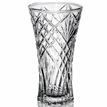 Killarney Crystal Trinity Flared Vase 12&quot;