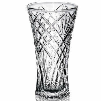Killarney Crystal Trinity Flared Vase 12"