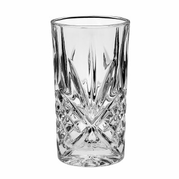 Killarney Crystal Trinity Hi Ball Glasses