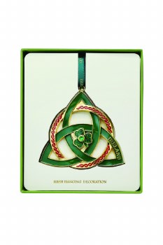 Tipperary Crystal Trinity Knot Hanging