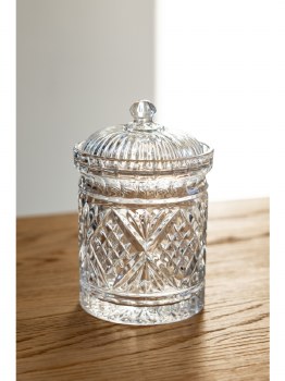 Killarney Crystal Trinity Lidded Canister