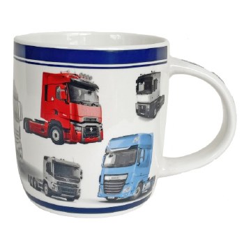 Trucks Mug  Multi 12oz