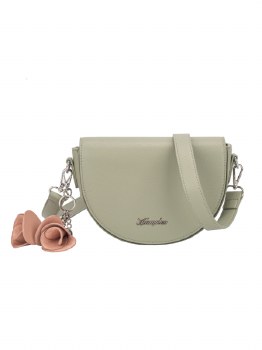 HAMPTON HANDBAG TULIP MOON CROSSBODY BAG GREEN