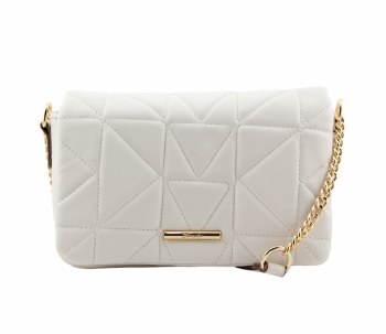 Hampton Handbags Turin Flapover Bag Beige