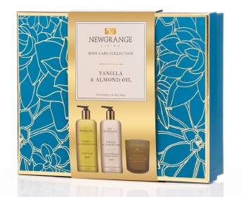 Newgrange Living Vanilla &amp; Almond Oil Luxury Body Care Set of 3