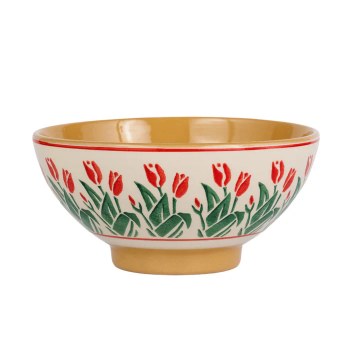 Nicholas Mosse Vegetable Bowl Red Blooms