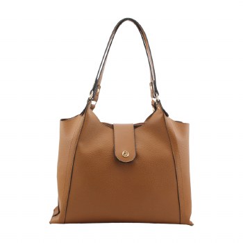 Dice Handbags VENUS SHOPPER BAG TAN
