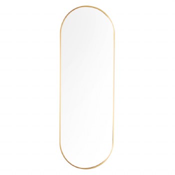 Tara Lane Wall Mirror Gold Pill Shape