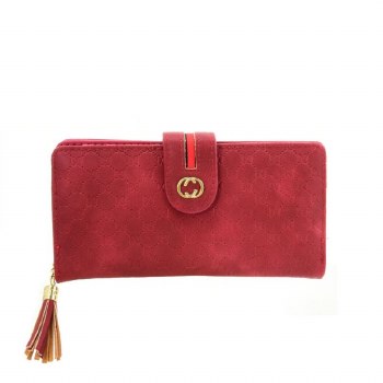Galway Crystal Wallet -  Red