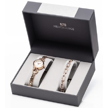 Newgrange Living Watch Rose Gold &amp; Bracelet Set
