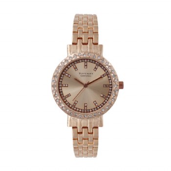 Tipperary Crystal Watch Rose Gold Stella