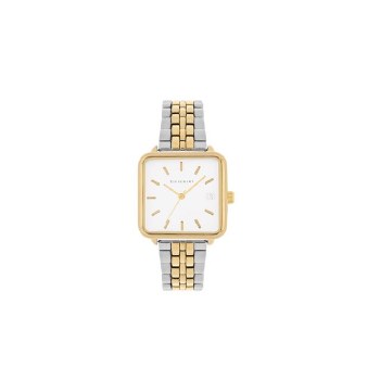 Tipperary Crystal Watch Square Face Silver Gold