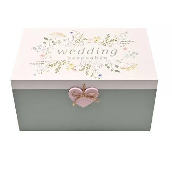 Love Story Wedding Keepsake Box