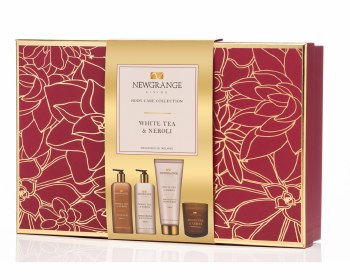 Newgrange Living White Tea &amp; Neroli Luxury Body Care Set of 4
