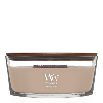 WoodWick Candles Ellipse Patchouli Creme