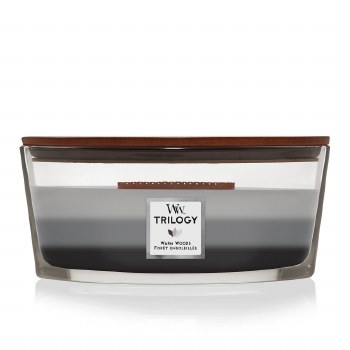 WoodWick Candle Ellipse Tri Warm Woods