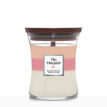 WoodWick Candles Mediumium Jar Tri Blooming Orchard