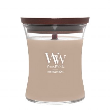 WoodWick Candles Medium Patchouli Creme