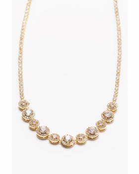 Newgrange Living Yellow Gold Diamond Cluster Pendant