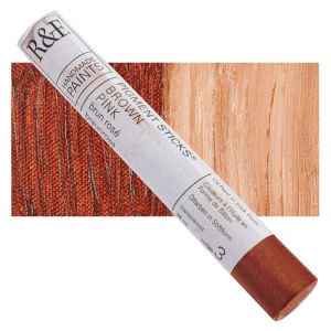 R&F Pigment Sticks, 38ml, Brown Pink